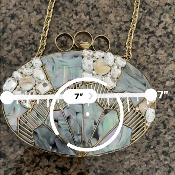Elegant Mother of Pearl Clutch